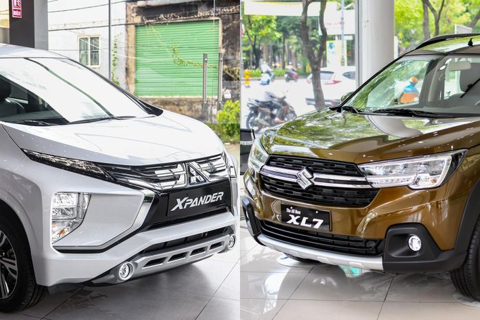 So sánh 2 xe 7 chỗ giá rẻ Mitsubishi Xpander và Suzuki XL7