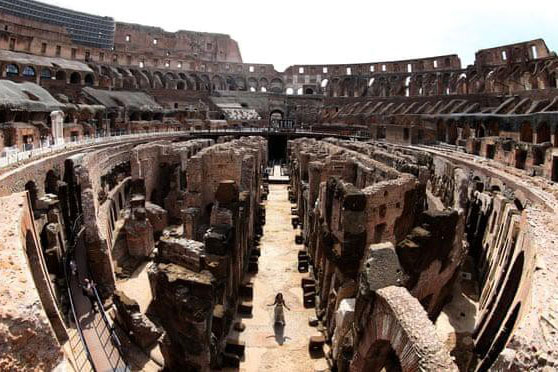 'Giải mật' toàn bộ đường hầm dưới đấu trường La Mã