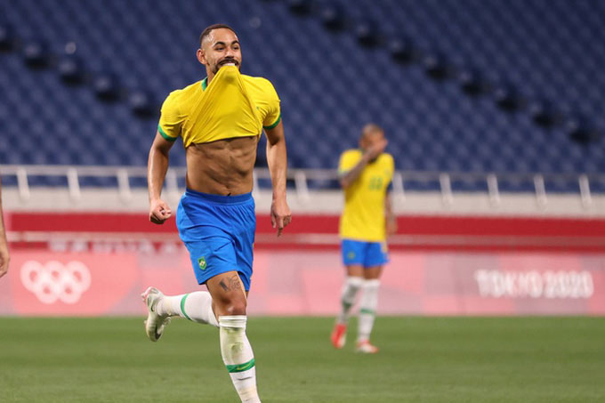 Kết quả U23 Brazil 1-0 U23 Ai Cập: Vũ công Samba nhẹ nhàng vào bán kết