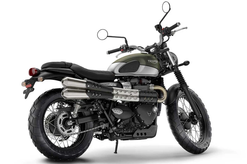 4. Triumph Street Scrambler (giá khởi điểm: 9.300 bảng).