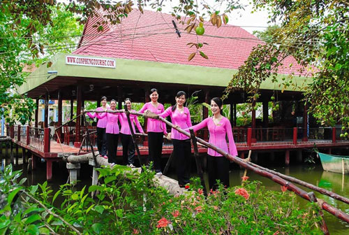 Cồn Phụng - Vùng đất thanh bình của xứ dừa Bến Tre