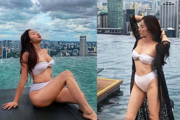 Yaya Trương Nhi để lộ vòng eo "nhiều mỡ thừa"