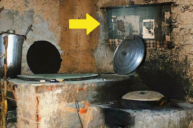 Thấy tấm vải cũ nát treo ở góc bếp, chuyên gia kinh ngạc hỏi chủ nhà: Biết đây là hình của ai không?