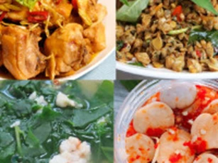 Thực đơn cơm chiều: 3 món đưa cơm