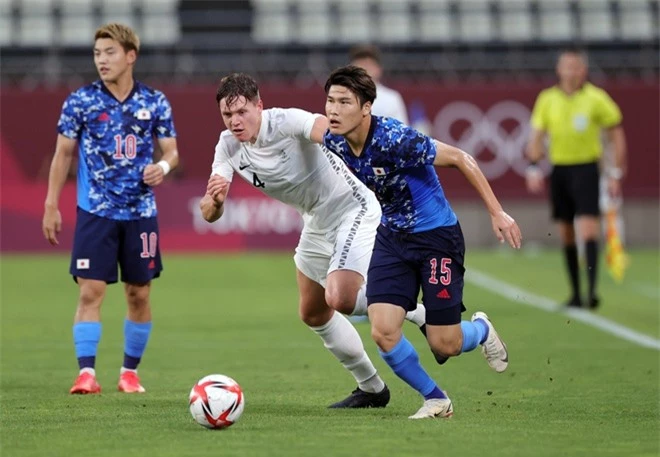 U23 Nhật Bản gặp rất nhiều khó khăn trước đối thủ