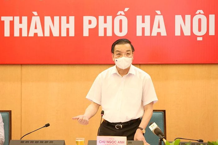 Chủ tịch UBND TP Hà Nội Chu Ngọc Anh.