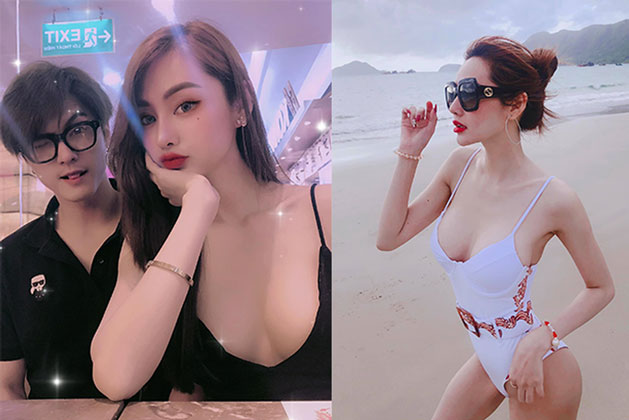 Bạn gái Lâm Vinh Hải tự tin khoe vóc dáng nóng bỏng, vòng eo 56 cm