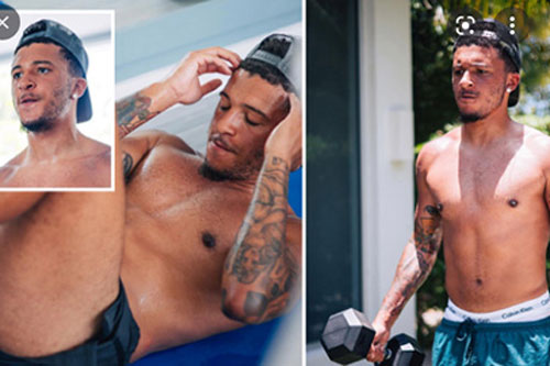 Sancho học Ronaldo, tập luyện như điên trong phòng tập gym