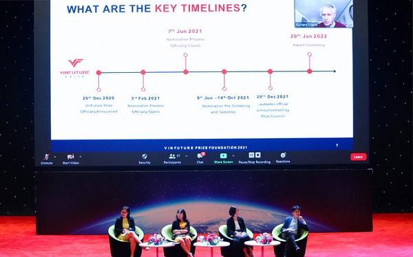 Giải thưởng khoa học công nghệ toàn cầu VinFuture bắt đầu vòng Sơ khảo
