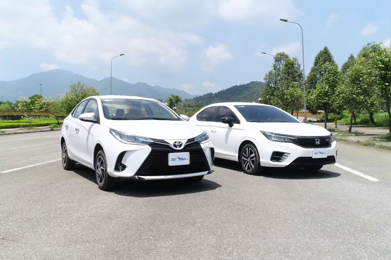 So sánh chi tiết Honda City RS với Toyota Vios 1.5G