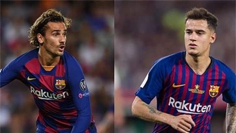 Griezmann & Coutinho 'quay xe', chọn ở lại Barca