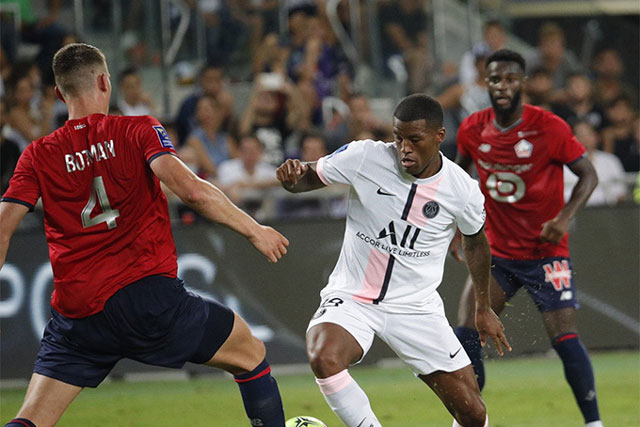 Đánh bại PSG, Lille lần đầu vô địch Siêu cúp Pháp 