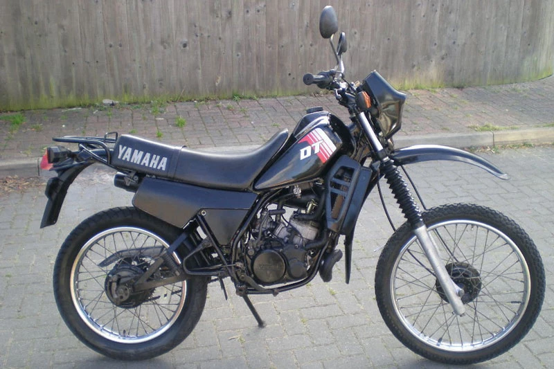 7. Yamaha DT 125.