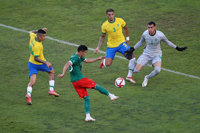 Hạ U23 Mexico bằng 'đấu súng', U23 Brazil lần thứ ba liên tiếp vào chung kết 