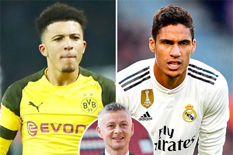 Sancho (trái) và Varane (phải) là hai tân binh mới nhất của M.U