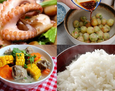 Thực đơn cơm chiều: 3 món ngon cơm