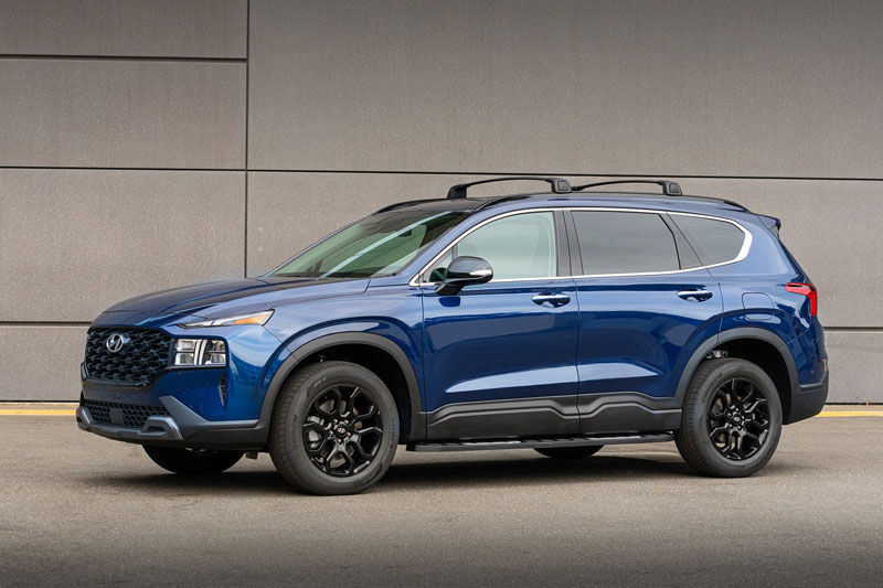 Ngắm Hyundai Santa Fe 2022 phiên bản mới với ngoại hình hầm hố