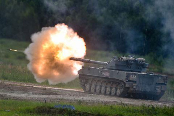 Hạm đội Biển Đen nhận tăng hạng nhẹ siêu mạnh