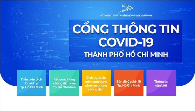 TP Hồ Chí Minh ra mắt Cổng thông tin COVID-19 hỗ trợ phòng chống dịch