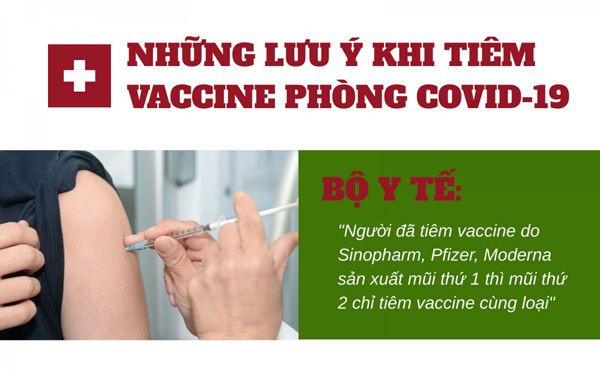 Những lưu ý khi tiêm vaccine phòng COVID-19 không phải ai cũng biết