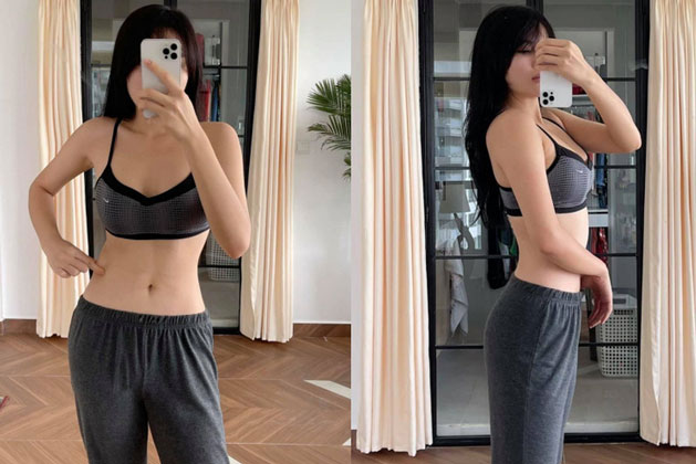 Hoa hậu Kỳ Duyên khoe vòng eo “con kiến”