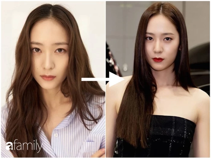 kiểu tóc cho mặt dài, tóc xoăn, Rosé, Black Pink, Jessica Jung, Krystal, kiểu tóc khắc phục nhược điểm