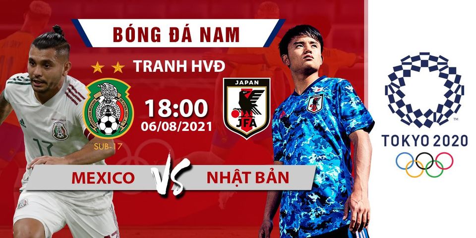Nhận định trận tranh Huy chương Đồng giữa Mexico và Nhật Bản hôm nay