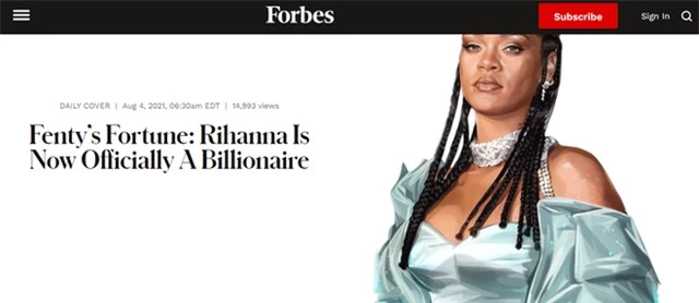 Rihanna chính thức trở thành tỷ phú USD: Nữ ca sĩ giàu nhất thế giới từng khuynh đảo giới thời trang rồi trở thành biểu tượng doanh nhân đáng ngưỡng mộ - Ảnh 1.