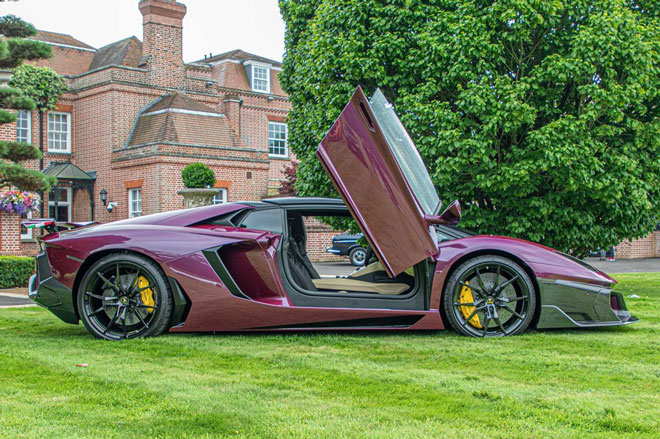Lamborghini Aventador hầm hố với gói độ giới hạn
