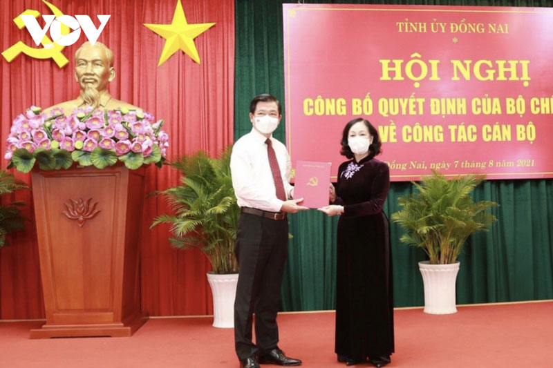 Ông Nguyễn Hồng Lĩnh giữ chức Bí thư Tỉnh ủy Đồng Nai