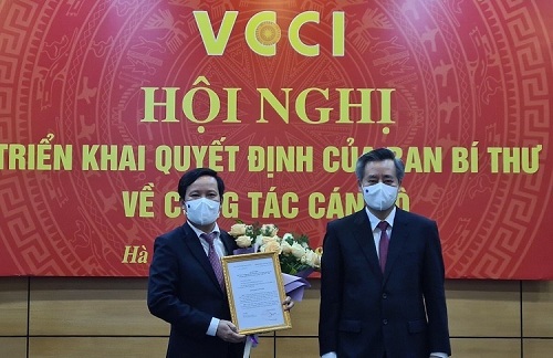 Ban Bí thư điều động, bổ nhiệm Bí thư Đảng đoàn VCCI
