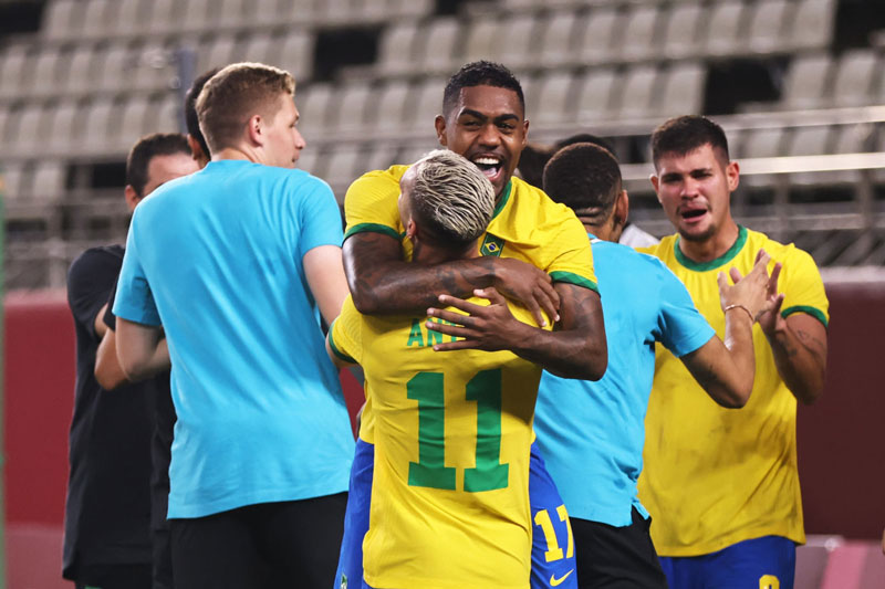 Hạ Tây Ban Nha trong hiệp phụ, Brazil bảo vệ thành công HCV bóng đá nam Olympic 