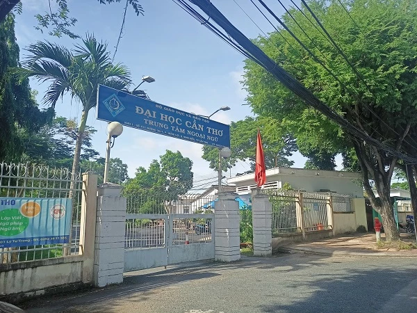 Khu 1 Trường Đại học Cần Thơ.