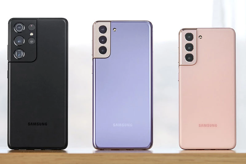 Samsung Galaxy S21 Series.