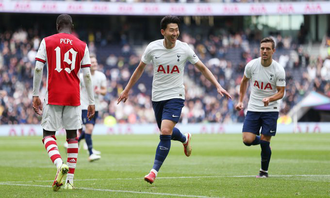 Kết quả Tottenham 1-0 Arsenal: Son Heung-min bắn hạ Pháo thủ