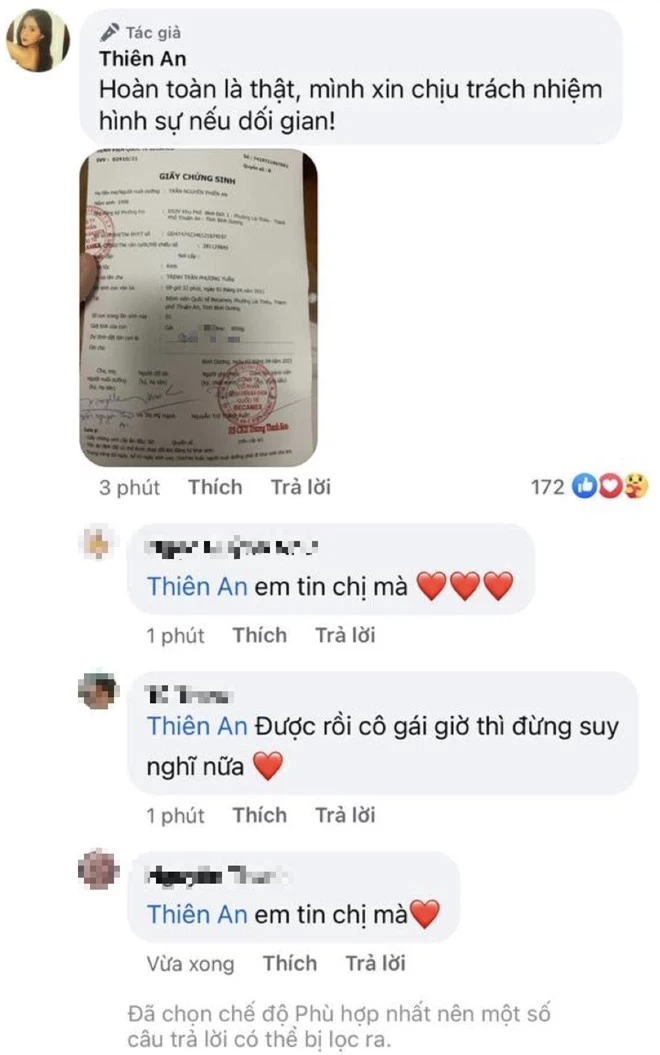 Chấn động: Thiên An thừa nhận có con với Jack, chia tay sau 1 tháng lâm bồn vì nam ca sĩ ngoại tình với 2-3 cô gái - Ảnh 5. Chấn động: Thiên An thừa nhận có con với Jack, chia tay sau 1 tháng lâm bồn vì nam ca sĩ ngoại tình với 2-3 cô gái - Ảnh 5.