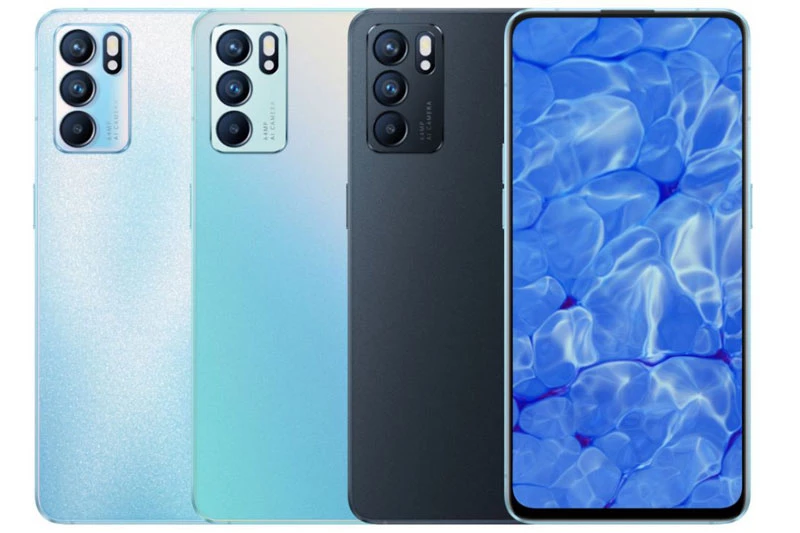 Oppo Reno6 5G. Oppo Reno6 5G.