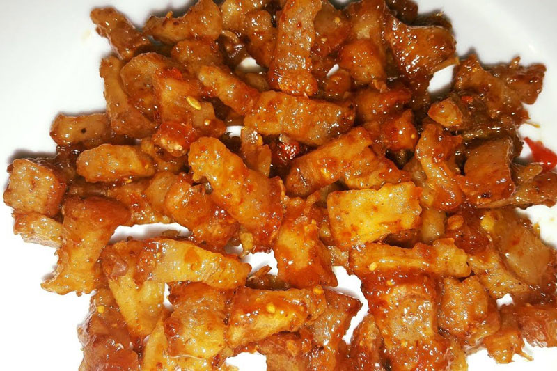 Món ngon từ tóp mỡ