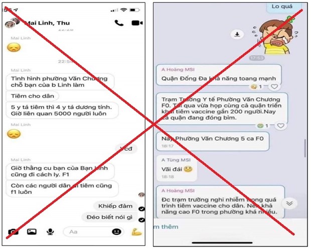 Hà Nội bác bỏ tin đồn có 5.000 F1 liên quan ca mắc COVID-19 tại quận Đống Đa