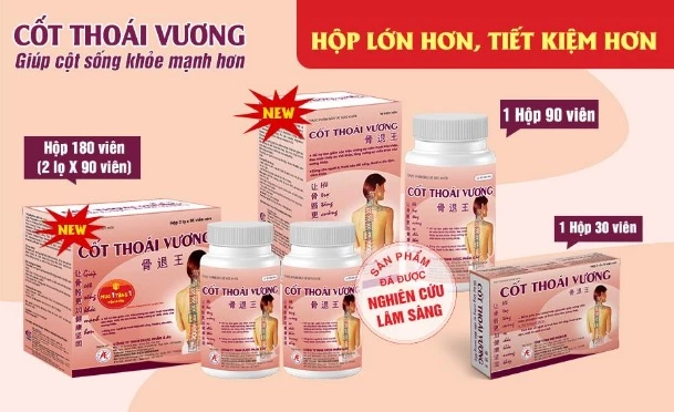 Thực phẩm bảo vệ sức khỏe Cốt Thoái Vương.