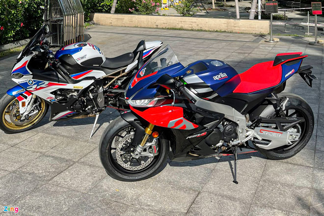 Chi tiết siêu môtô Aprilia RSV4 1100 Factory đầu tiên tại Việt Nam