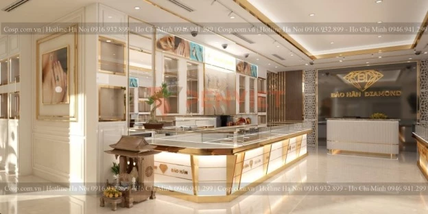Tiệm vàng Kim Bảo Hân – Cửa hàng vàng, trang sức lớn nhất thành phố Cần Thơ.