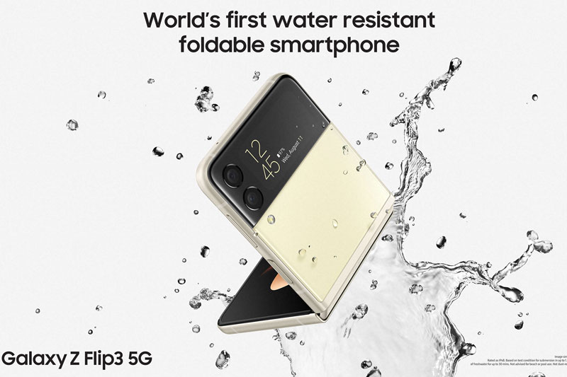 Samsung Galaxy Z Flip3 5G trình làng với chip S888, RAM 8 Gb, chống nước, giá gần 26 triệu tại Việt Nam