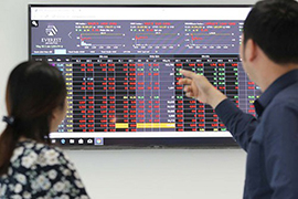 VN-Index điều chỉnh giảm 4 điểm trong phiên giao dịch 11/8