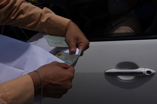 Tiền Giang: Kiểm tra Giấy đi đường theo mẫu mới từ 0h ngày 12/8