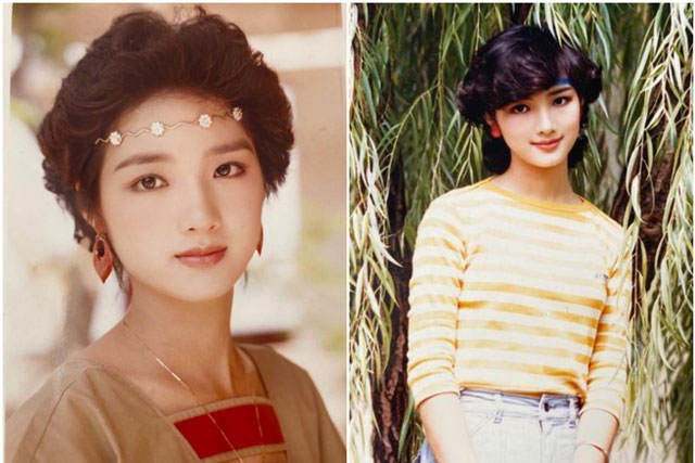 Giáng My khoe nhan sắc đỉnh cao thời trẻ, Khánh Vân đẹp thanh lịch trong loạt ảnh mới