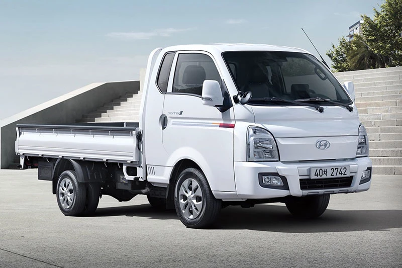 1. Hyundai Porter (doanh số: 8.804 chiếc).