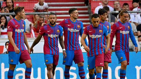 Lịch thi đấu của Barcelona ở La Liga 2021/22