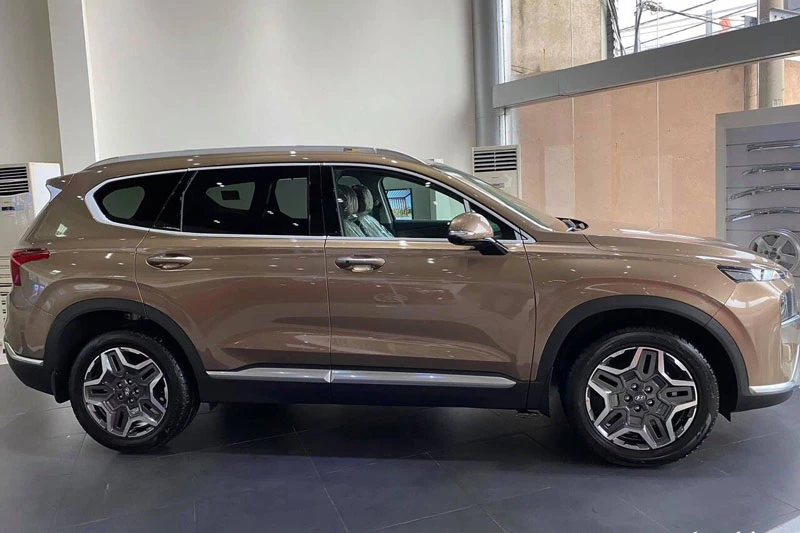 Hyundai Santa Fe 2021. Ảnh: Hyundai Sài Gòn. Hyundai Santa Fe 2021. Ảnh: Hyundai Sài Gòn.