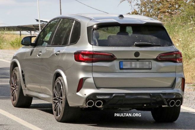 Ngắm BMW X5 M F95 thử nghiệm trên đường